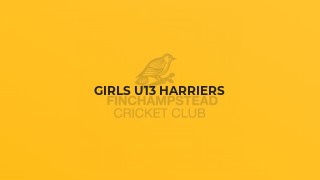 Girls U13 Harriers