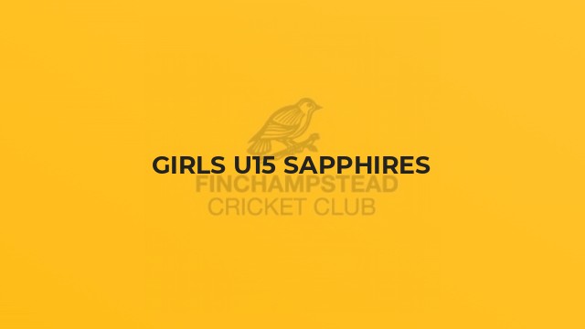 Girls U15 Sapphires