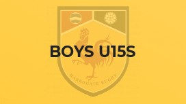 Boys u15s