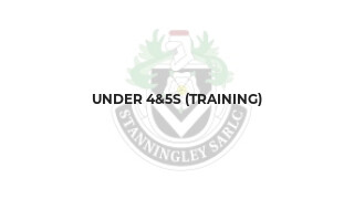Under 4&5s (Training)