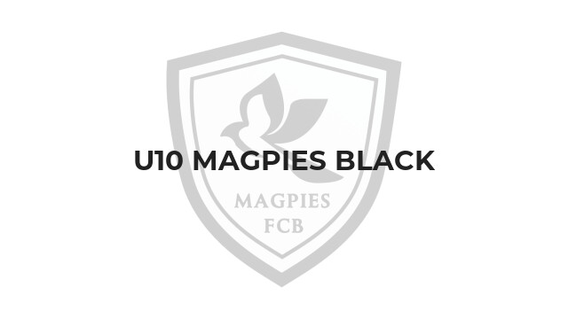 U10 Magpies Black