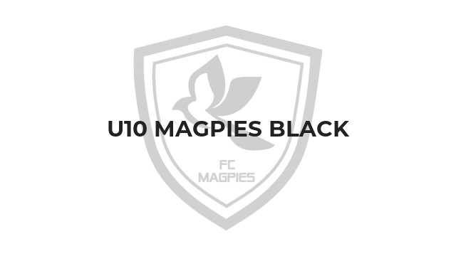 U10 Magpies Black