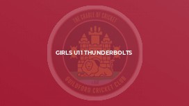 Girls U11 Thunderbolts