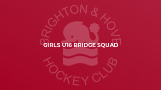 Girls U16 Bridge Squad