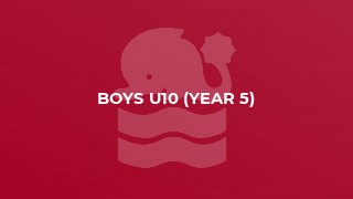 Boys U10 (year 5)