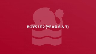 Boys U12 (Year 6 & 7)