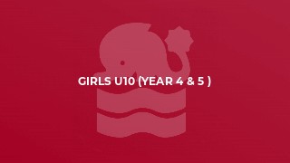 Girls U10 (year 4 & 5 )