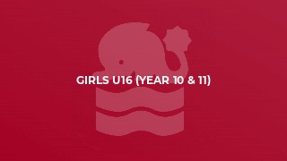 Girls U16 (year 10 & 11)