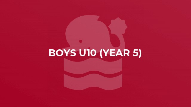 Boys U10 (year 5)