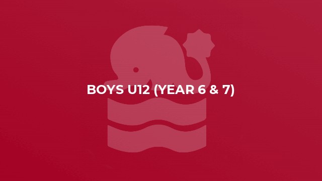 Boys U12 (Year 6 & 7)
