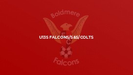 U13s Falcons/S&S/Colts