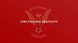 U16s Falcons S&S/Colts