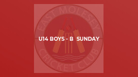U14 Boys - B  Sunday