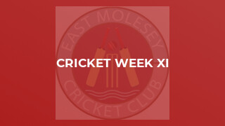 Cricket Week XI