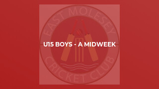 U15 Boys - A Midweek