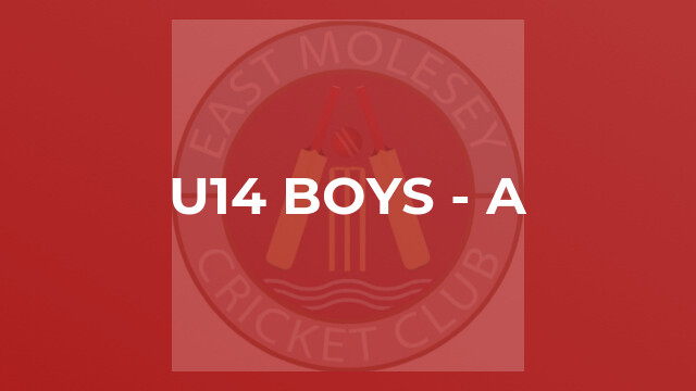 U14 Boys - A