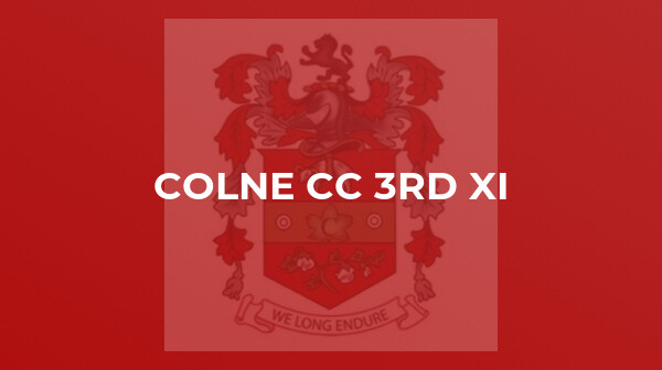 MATCH REPORT – Colne CC 3rd XI vs Rishton 3rd XI