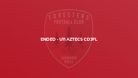 ENDED - U11 Aztecs CDJFL
