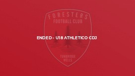 ENDED - U18 Athletico CDJ