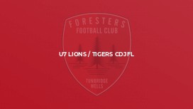 U7 Lions / Tigers CDJFL