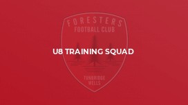 U8 Training Squad