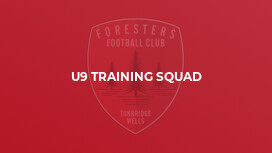 U9 Training Squad
