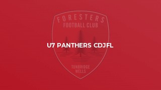 U7 Panthers CDJFL