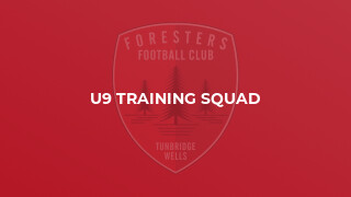 U9 Training Squad