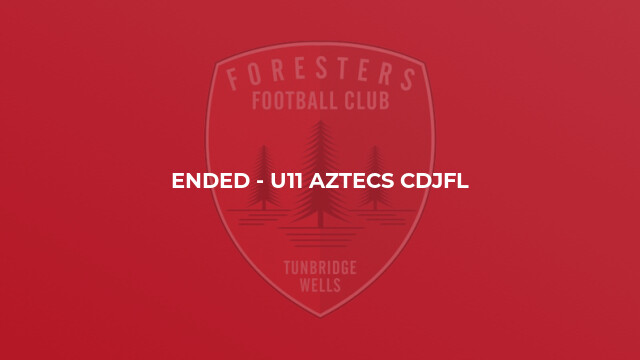 ENDED - U11 Aztecs CDJFL