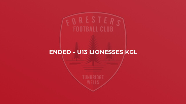 ENDED - U13 Lionesses KGL