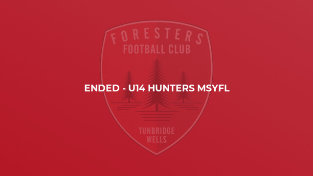 ENDED - U14 Hunters MSYFL