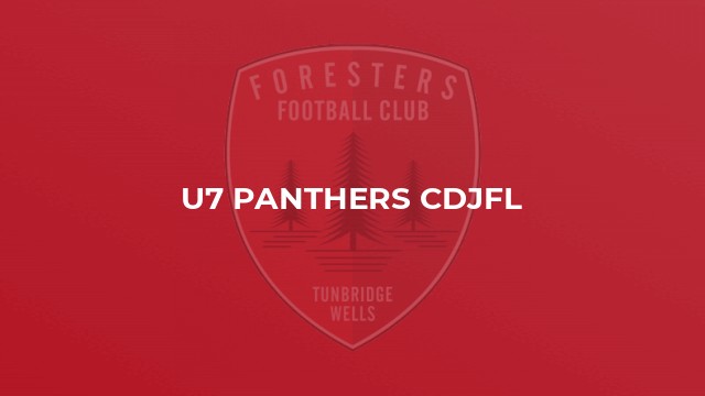 U7 Panthers CDJFL