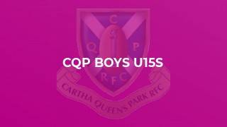 CQP Boys U15s