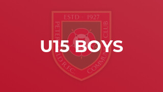 U15 Boys