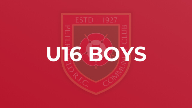 U16 Boys