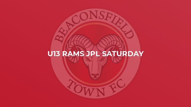 U13 Rams JPL Saturday
