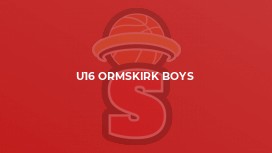 U16 Ormskirk Boys
