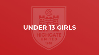 Under 13 Girls