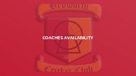 Coaches Availability