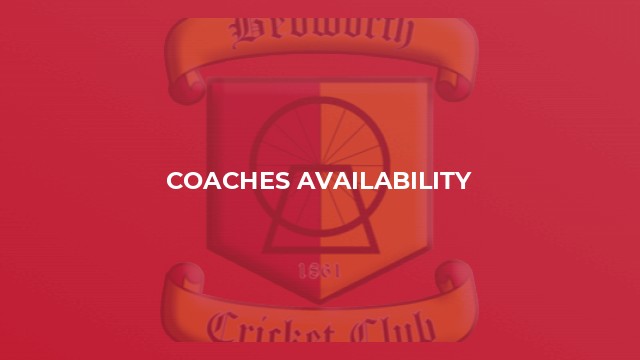 Coaches Availability