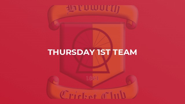 Thursday 1st Team