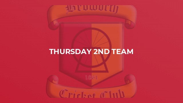 Thursday 2nd Team