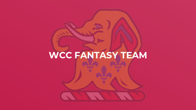 WCC Fantasy Team