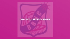 Coaches,captains,admin