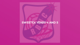 Sweetex years 4 and 5