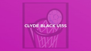 Clyde Black U15s