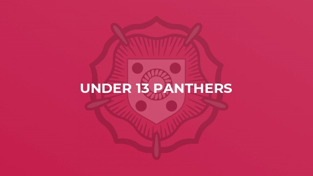 Under 13 Panthers