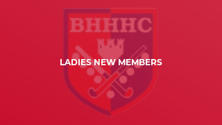Ladies New Members