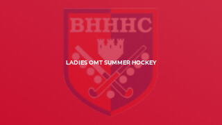 Ladies OMT Summer Hockey
