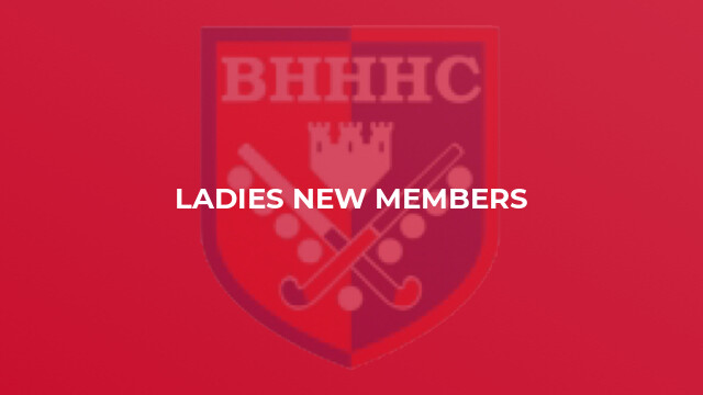 Ladies New Members